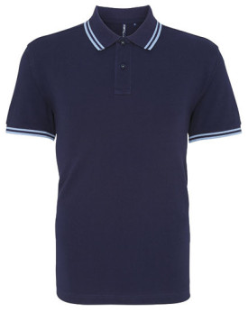 Polo Personnalisé Manche Courte Homme  200 g/m² - Asquith & Fox AQ011 - Polo Personnalisé avec marquage broderie, flocage ou ...