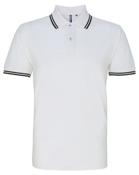 Polo Personnalisé Manche Courte Homme  200 g/m² - Asquith & Fox AQ011 - Polo Personnalisé avec marquage broderie, flocage ou ...