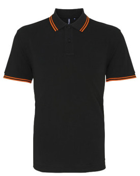 Polo Personnalisé Manche Courte Homme  200 g/m² - Asquith & Fox AQ011 - Polo Personnalisé avec marquage broderie, flocage ou ...