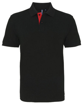 Polo Personnalisé Manche Courte Homme  200 g/m² - Asquith & Fox AQ012 - Polo Personnalisé avec marquage broderie, flocage ou ...
