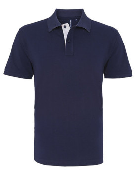 Polo Personnalisé Manche Courte Homme  200 g/m² - Asquith & Fox AQ012 - Polo Personnalisé avec marquage broderie, flocage ou ...