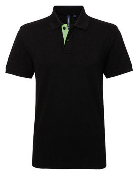 Polo Personnalisé Manche Courte Homme  200 g/m² - Asquith & Fox AQ012 - Polo Personnalisé avec marquage broderie, flocage ou ...