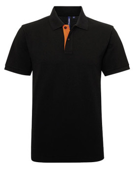Polo Personnalisé Manche Courte Homme  200 g/m² - Asquith & Fox AQ012 - Polo Personnalisé avec marquage broderie, flocage ou ...