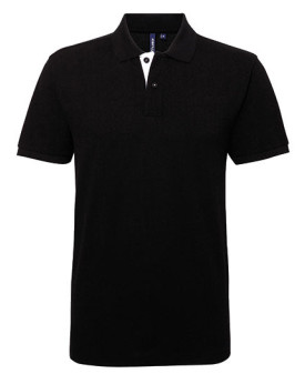 Polo Personnalisé Manche Courte Homme  200 g/m² - Asquith & Fox AQ012 - Polo Personnalisé avec marquage broderie, flocage ou ...