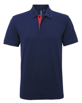 Polo Personnalisé Manche Courte Homme  200 g/m² - Asquith & Fox AQ012 - Polo Personnalisé avec marquage broderie, flocage ou ...