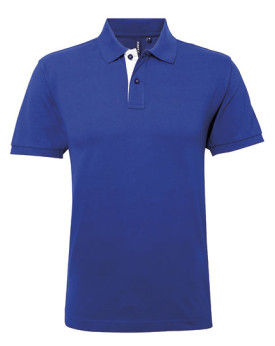 Polo Personnalisé Manche Courte Homme  200 g/m² - Asquith & Fox AQ012 - Polo Personnalisé avec marquage broderie, flocage ou ...