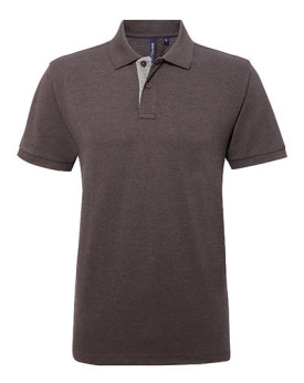Polo Personnalisé Manche Courte Homme  200 g/m² - Asquith & Fox AQ012 - Polo Personnalisé avec marquage broderie, flocage ou ...