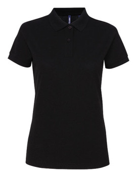 Polo Personnalisé Manche Courte Femme  200 g/m² - Asquith & Fox AQ025 - Polo Personnalisé avec marquage broderie, flocage ou ...