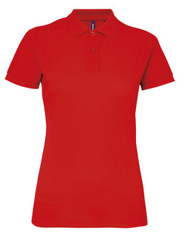 Polo Personnalisé Manche Courte Femme  200 g/m² - Asquith & Fox AQ025 - Polo Personnalisé avec marquage broderie, flocage ou ...