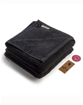 Serviette de toilette Personnalisée 100% coton 500 g/m² - ARTG 003.50 - Serviettes personnalisées avec marquage broderie, flo...