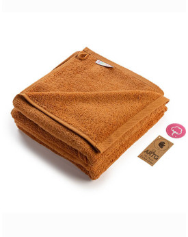 Serviette de toilette Personnalisée 100% coton 500 g/m² - ARTG 003.50 - Serviettes personnalisées avec marquage broderie, flo...