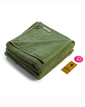 Serviette de toilette Personnalisée 100% coton 500 g/m² - ARTG 003.50 - Serviettes personnalisées avec marquage broderie, flo...