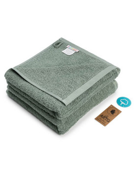 Serviette de toilette Personnalisée 100% coton 500 g/m² - ARTG 003.50 - Serviettes personnalisées avec marquage broderie, flo...