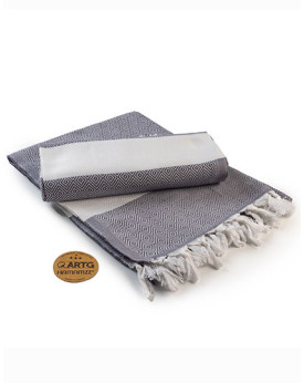 Serviettes de toilette Personnalisés      240 g/m² - ARTG AR056 Couleur:Graphite Taille:100 x 180 cm