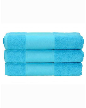 Serviettes de toilette Personnalisés      450 g/m² - ARTG AR070 Couleur:Aqua Blue Taille:50 x 100 cm
