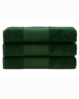 Serviettes de toilette Personnalisés      450 g/m² - ARTG AR070 Couleur:Dark Green Taille:50 x 100 cm