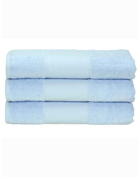 Serviettes de toilette Personnalisés      450 g/m² - ARTG AR070 Couleur:Light Blue Taille:50 x 100 cm