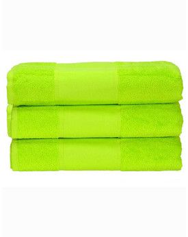 Serviettes de toilette Personnalisés      450 g/m² - ARTG AR070 Couleur:Lime Green Taille:50 x 100 cm