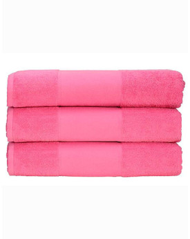 Serviettes de toilette Personnalisés      450 g/m² - ARTG AR070 Couleur:Pink Taille:50 x 100 cm