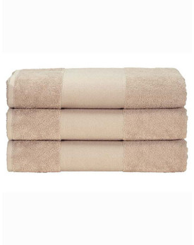 Serviettes de toilette Personnalisés      450 g/m² - ARTG AR070 Couleur:Sand Taille:50 x 100 cm