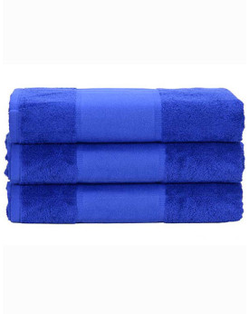 Serviettes de toilette Personnalisés      450 g/m² - ARTG AR070 Couleur:True Blue Taille:50 x 100 cm
