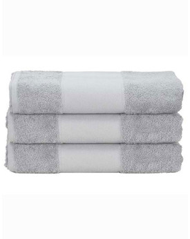 Serviettes de toilette Personnalisés      450 g/m² - ARTG AR070 Couleur:Light Grey Taille:50 x 100 cm