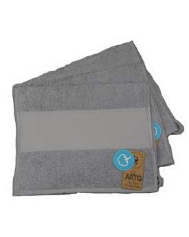 Serviettes de toilette Personnalisés      450 g/m² - ARTG AR074 Couleur:Light Grey Taille:30 x 50 cm
