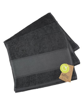Serviettes de toilette Personnalisés      450 g/m² - ARTG AR074 Couleur:Graphite Taille:30 x 50 cm