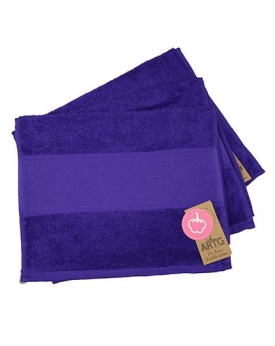 Serviettes de toilette Personnalisés      450 g/m² - ARTG AR074 Couleur:Purple Taille:30 x 50 cm