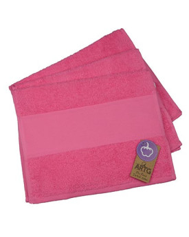 Serviettes de toilette Personnalisés      450 g/m² - ARTG AR074 Couleur:Pink Taille:30 x 50 cm