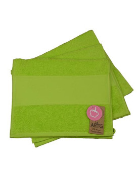 Serviettes de toilette Personnalisés      450 g/m² - ARTG AR074 Couleur:Lime Green Taille:30 x 50 cm