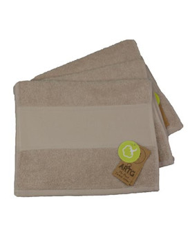 Serviettes de toilette Personnalisés      450 g/m² - ARTG AR074 Couleur:Sand Taille:30 x 50 cm