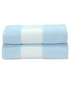 Serviettes de toilette Personnalisés      450 g/m² - ARTG AR081 Couleur:Light Blue Taille:70 x 140 cm
