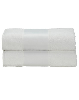 Serviettes de toilette Personnalisés      450 g/m² - ARTG AR081 Couleur:White Taille:70 x 140 cm