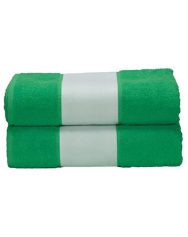 Serviettes de toilette Personnalisés      450 g/m² - ARTG AR081 Couleur:Irish Green Taille:70 x 140 cm