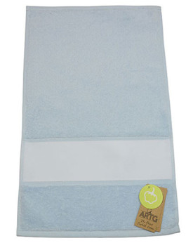 Serviettes de toilette Personnalisés      450 g/m² - ARTG AR085 Couleur:Light Blue Taille:30 x 50 cm