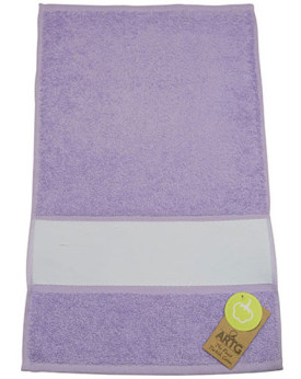 Serviettes de toilette Personnalisés      450 g/m² - ARTG AR085 Couleur:Light Purple Taille:30 x 50 cm