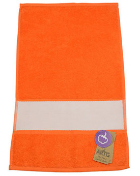 Serviettes de toilette Personnalisés      450 g/m² - ARTG AR085 Couleur:Bright Orange Taille:30 x 50 cm