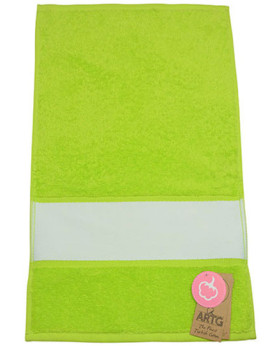 Serviettes de toilette Personnalisés      450 g/m² - ARTG AR085 Couleur:Lime Green Taille:30 x 50 cm