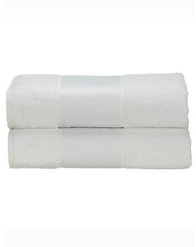 Serviettes de toilette Personnalisés      450 g/m² - ARTG AR087 Couleur:White Taille:100 x 210 cm