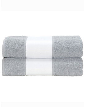 Serviettes de toilette Personnalisés      450 g/m² - ARTG AR087 Couleur:Light Grey Taille:100 x 210 cm