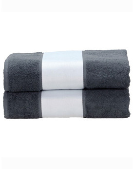 Serviettes de toilette Personnalisés      450 g/m² - ARTG AR087 Couleur:Graphite Taille:100 x 210 cm