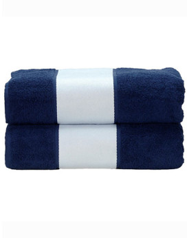 Serviettes de toilette Personnalisés      450 g/m² - ARTG AR087 Couleur:French Navy Taille:100 x 210 cm