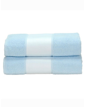 Serviettes de toilette Personnalisés      450 g/m² - ARTG AR087 Couleur:Light Blue Taille:100 x 210 cm
