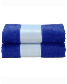 Serviettes de toilette Personnalisés      450 g/m² - ARTG AR087 Couleur:True Blue Taille:100 x 210 cm