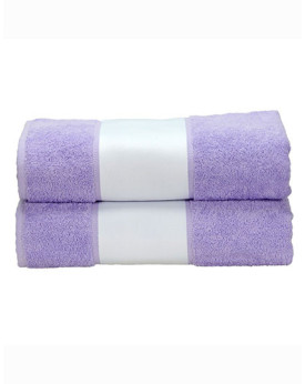 Serviettes de toilette Personnalisés      450 g/m² - ARTG AR087 Couleur:Light Purple Taille:100 x 210 cm