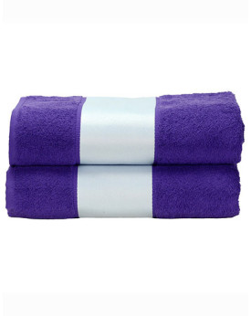 Serviettes de toilette Personnalisés      450 g/m² - ARTG AR087 Couleur:Purple Taille:100 x 210 cm