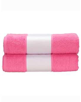 Serviettes de toilette Personnalisés      450 g/m² - ARTG AR087 Couleur:Pink Taille:100 x 210 cm