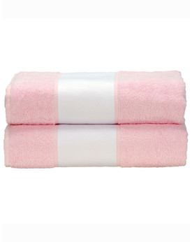 Serviettes de toilette Personnalisés      450 g/m² - ARTG AR087 Couleur:Light Pink Taille:100 x 210 cm