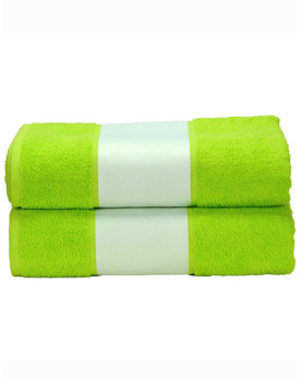 Serviettes de toilette Personnalisés      450 g/m² - ARTG AR087 Couleur:Lime Green Taille:100 x 210 cm